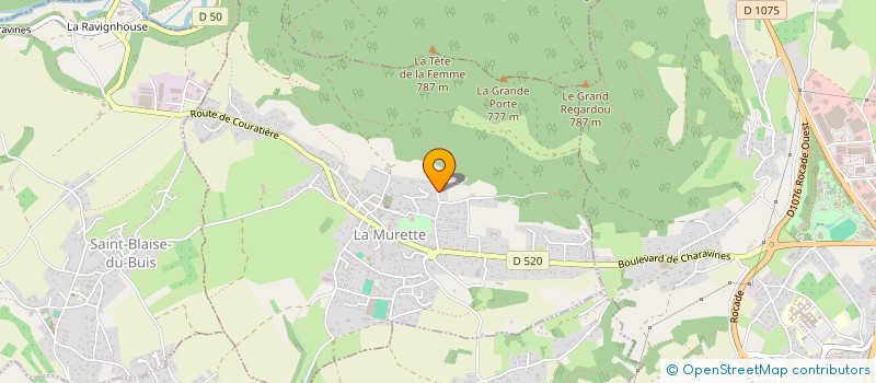 localisation de l'entreprise LEACOME  LA MURETTE