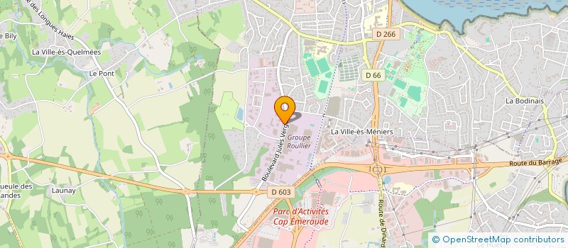 localisation de l'entreprise LEAD  DINARD