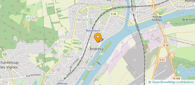 localisation de l'entreprise LEAD AND WIN INSTITUTE  ANDRESY