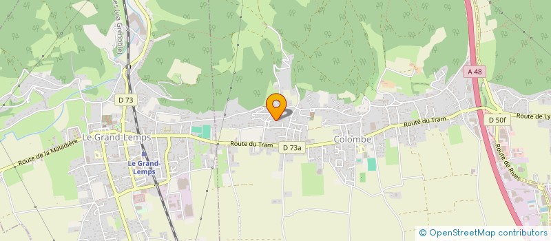 localisation de l'entreprise LEAD MARKETING  COLOMBE