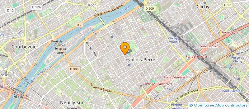 localisation de l'entreprise LEAD MARKETING AGENCY à LEVALLOIS-PERRET