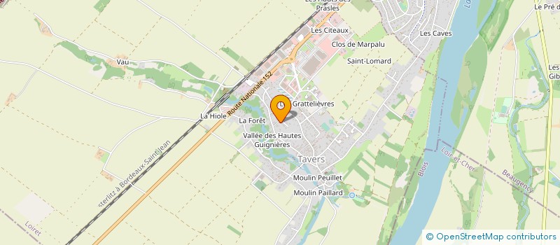 localisation de l'entreprise LEAD'UP à TAVERS