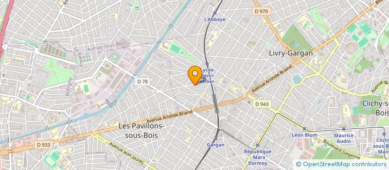 localisation de l'entreprise LEAD UP  LIVRY-GARGAN