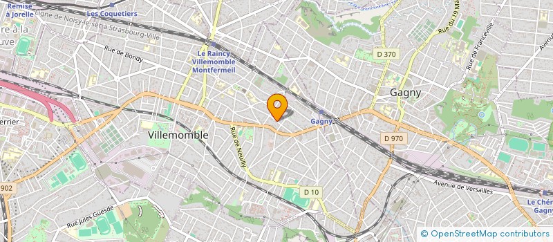 localisation de l'entreprise LEAD UP ACADEMY ( LEAD UP )  VILLEMOMBLE