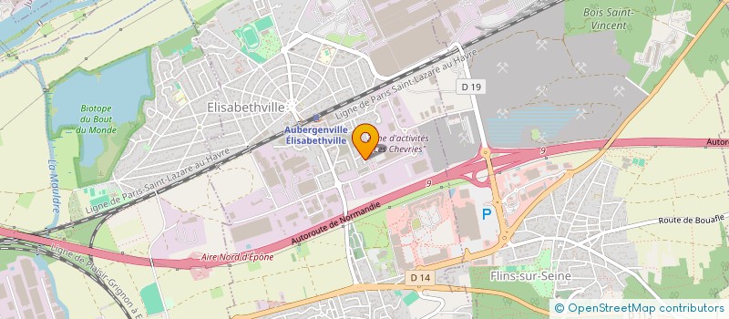 localisation de l'entreprise LEAD VOCAL  AUBERGENVILLE