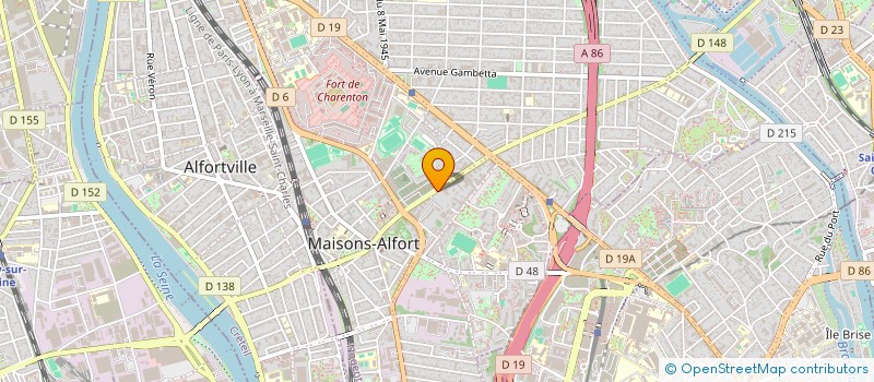 localisation de l'entreprise LEADACT  MAISONS-ALFORT
