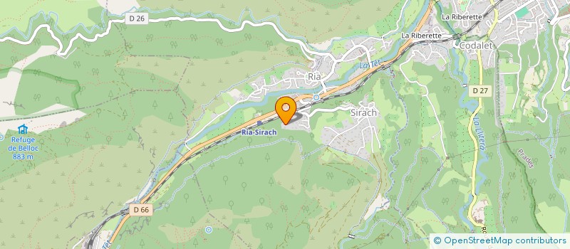 localisation de l'entreprise LEADAL  RIA-SIRACH