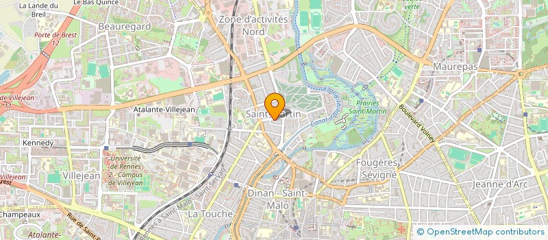 localisation de l'entreprise LEADE CONSEIL  RENNES