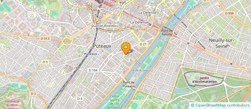 localisation de l'entreprise LEADENTIAL  PUTEAUX