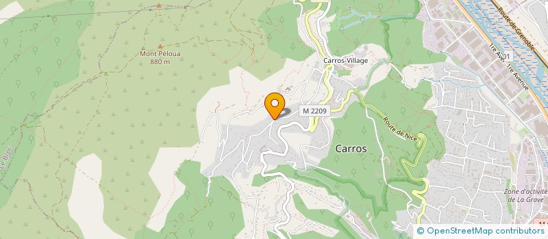 localisation de l'entreprise LEADENYS  CARROS
