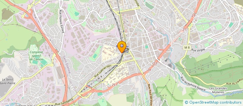 localisation de l'entreprise LEADER ACADEMY  SAINT-ETIENNE