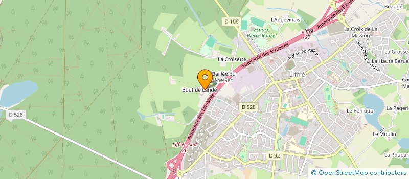 localisation de l'entreprise LEADER ASSOCIATION  LIFFRE