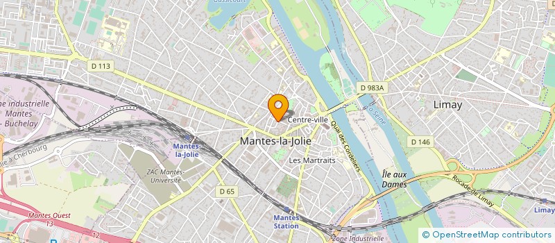 localisation de l'entreprise LEADER ASSURANCES  MANTES-LA-JOLIE