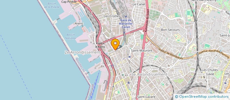 localisation de l'entreprise LEADER AUTO à MARSEILLE
