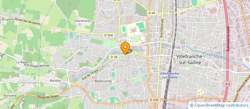 localisation de l'entreprise LEADER AUTO  GLEIZE