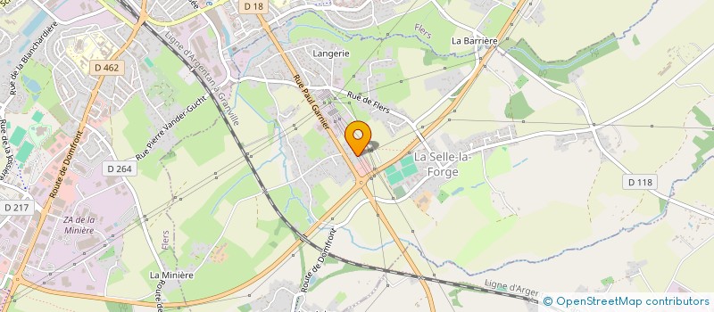 localisation de l'entreprise LEADER AUTO 61 à LA SELLE-LA-FORGE