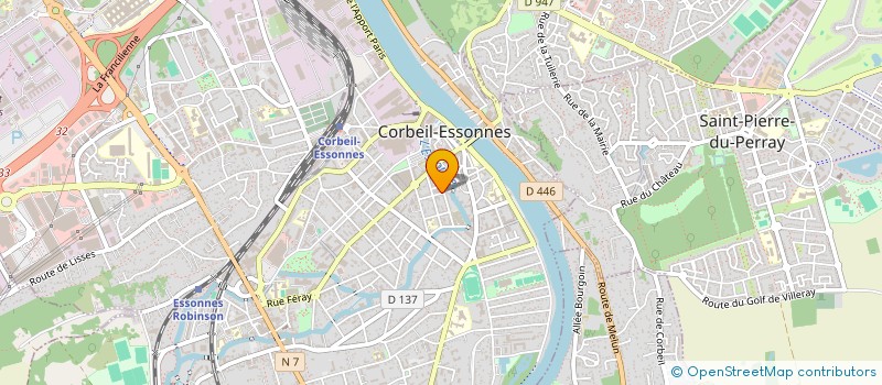 localisation de l'entreprise LEADER AUTO à CORBEIL-ESSONNES