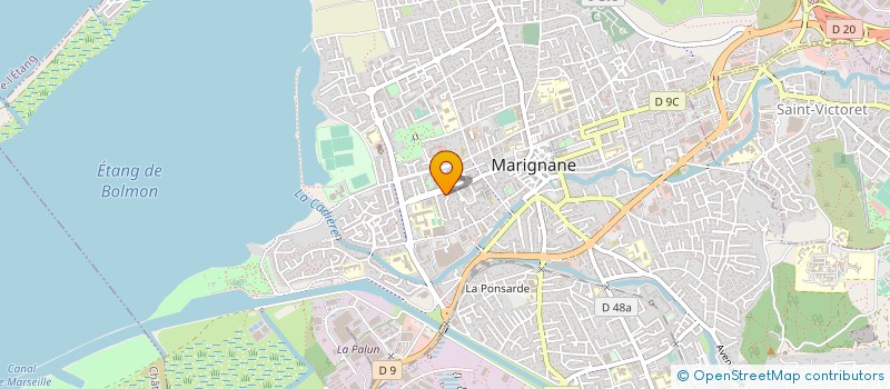 localisation de l'entreprise LEADER BATIMENT à MARIGNANE