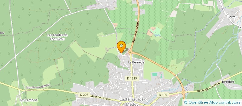 localisation de l'entreprise LEADER CHARPENTES ENTREPRISE  SAINTE-HELENE