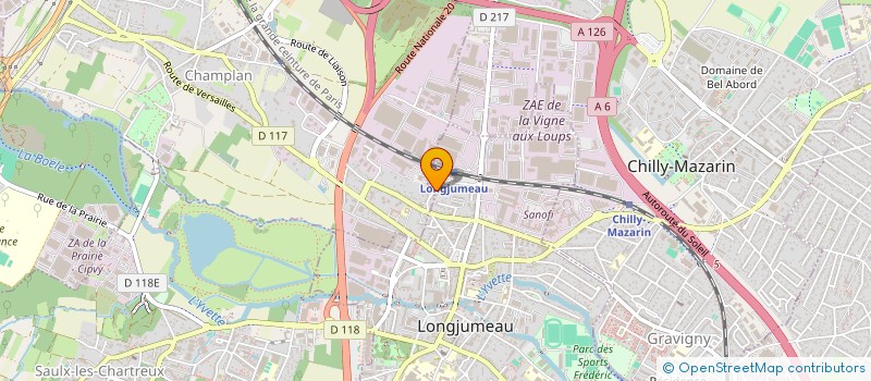 localisation de l'entreprise LEADER COMBLES à LONGJUMEAU