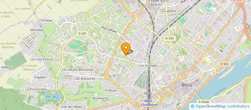 localisation de l'entreprise LEADER CONSTRUCTIONS  BLOIS