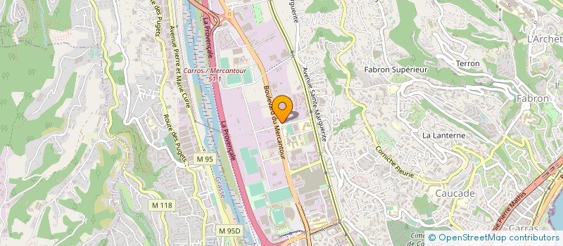 localisation de l'entreprise LEADER FITNESS CLUB à NICE