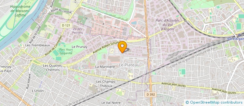 localisation de l'entreprise LEADER FRANCE AUTO  SARTROUVILLE