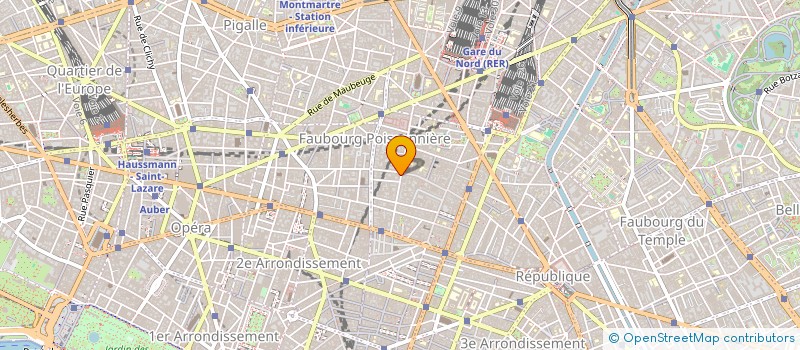 localisation de l'entreprise LEADER GEL  PARIS