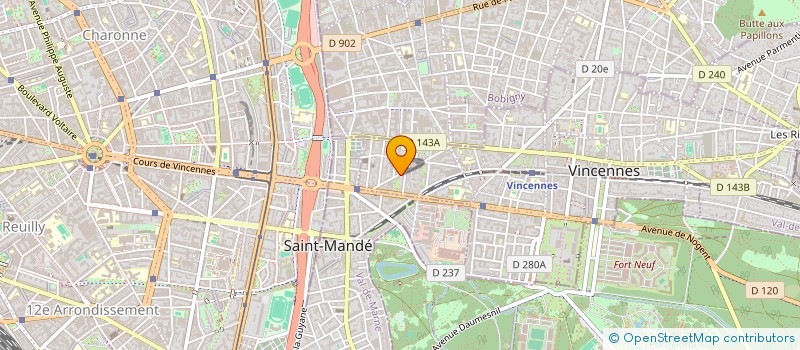 localisation de l'entreprise LEADER INFORMATIQUE DISTRIBUTION  SAINT-MANDE