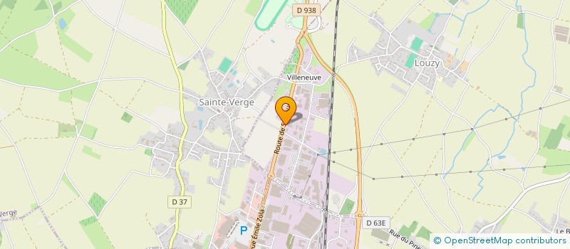 localisation de l'entreprise LEADER LINE DEVELOPPEMENT  LOUZY