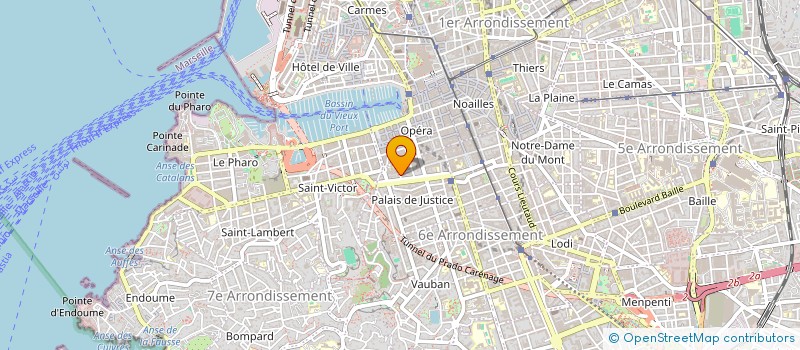 localisation de l'entreprise LEADER LIVRAISONS  MARSEILLE