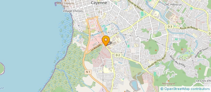 localisation de l'entreprise LEADER NETTOYAGE  MATOURY