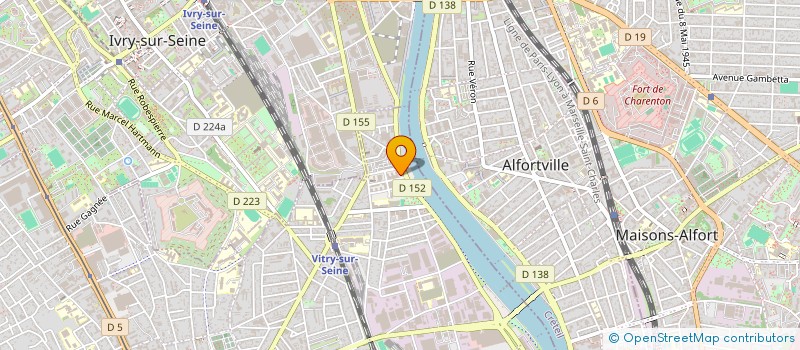 localisation de l'entreprise LEADER NORMANDIE 2 à VITRY-SUR-SEINE