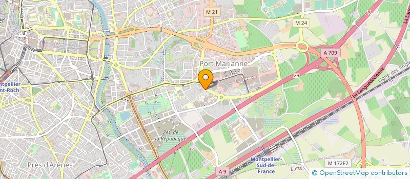 localisation de l'entreprise LEADER OCCITANIE à MONTPELLIER
