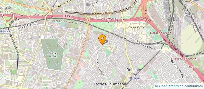 localisation de l'entreprise LEADER PLUS à LILLE