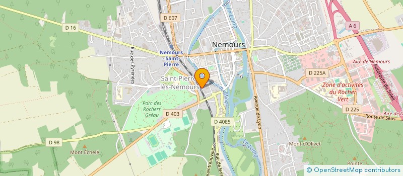 localisation de l'entreprise LEADER RENOVATION à SAINT-PIERRE-LES-NEMOURS