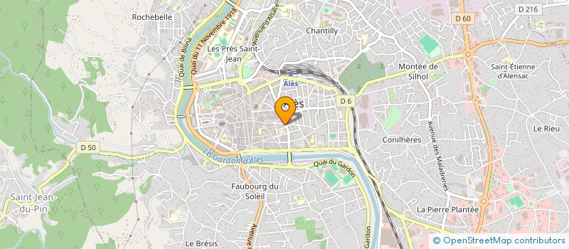 localisation de l'entreprise LEADER RENOVATIONS - RFEKT à ALES