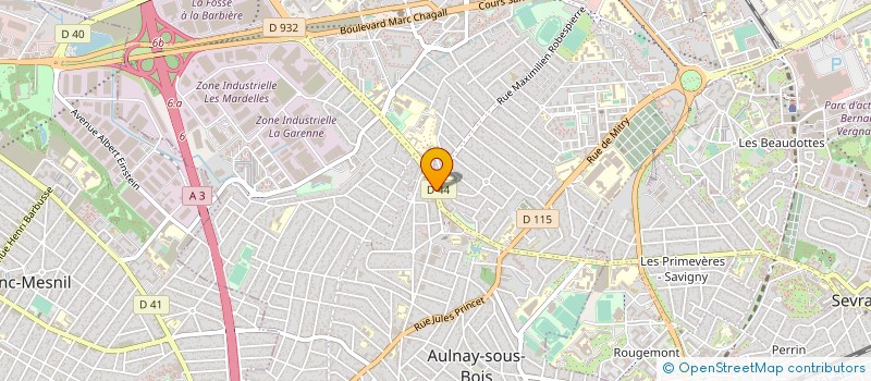 localisation de l'entreprise LEADER SERVICES à AULNAY-SOUS-BOIS