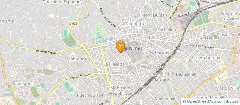 localisation de l'entreprise LEADER SPORT à NIMES