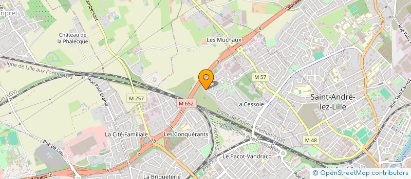 localisation de l'entreprise LEADERCHEF à LAMBERSART