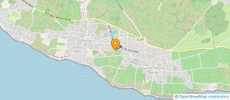 localisation de l'entreprise LEADERCO  SAINTE-MARIE-DE-RE