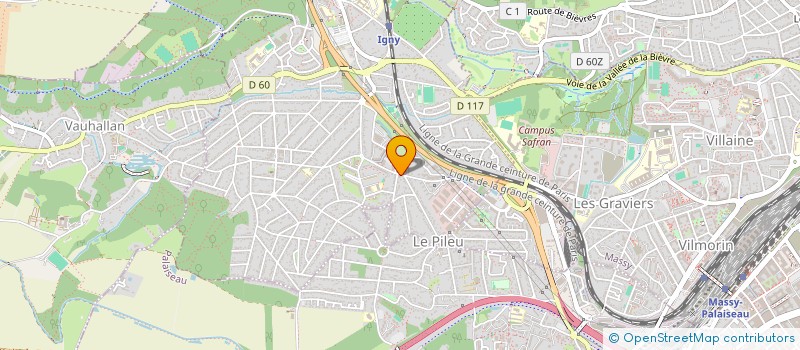 localisation de l'entreprise LEADERECO ENVIRONNEMENT  IGNY