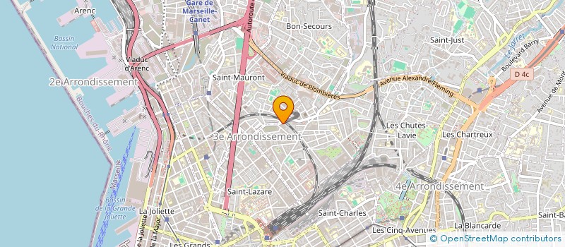 localisation de l'entreprise LEADERPHONE à MARSEILLE