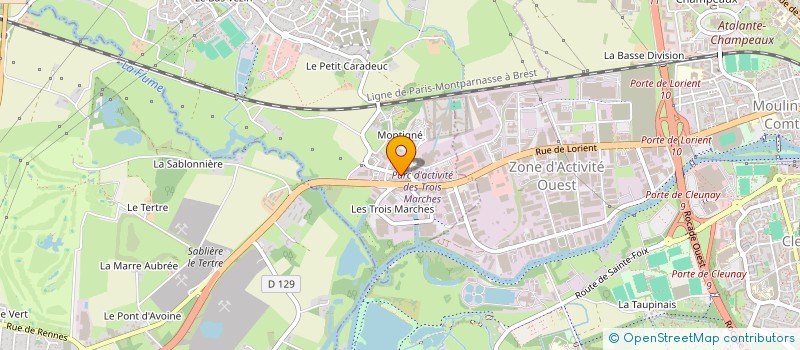 localisation de l'entreprise LEADERS EN MISSION à VEZIN-LE-COQUET