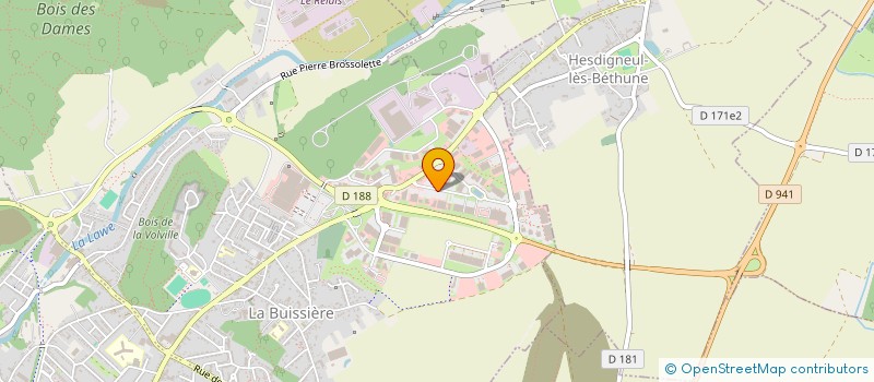 localisation de l'entreprise LEADERS RESTAURATION  BRUAY-LA-BUISSIERE