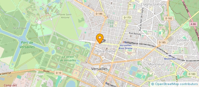localisation de l'entreprise LEADERSHIP DE PRESENCE ET DE CONSCIENCE à VERSAILLES