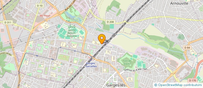 localisation de l'entreprise LEADERZ NEXXT à SARCELLES