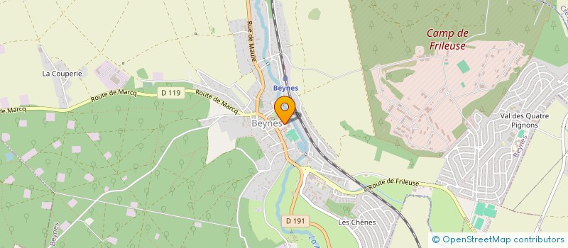 localisation de l'entreprise LEADHER EVENT  BEYNES