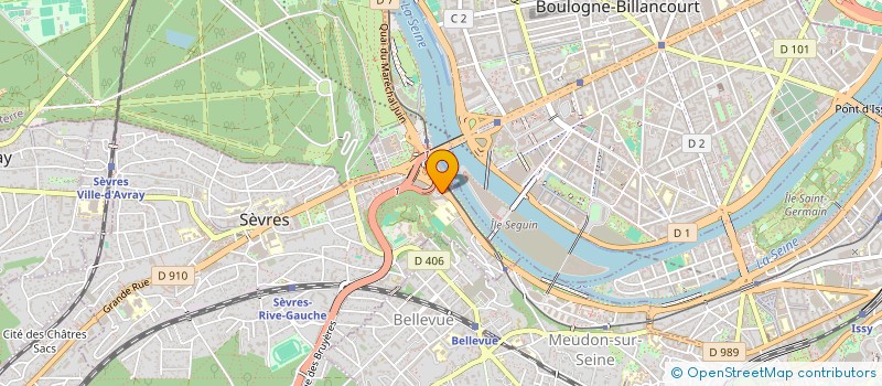 localisation de l'entreprise LEADING CORPORATE INVESTORS à SEVRES
