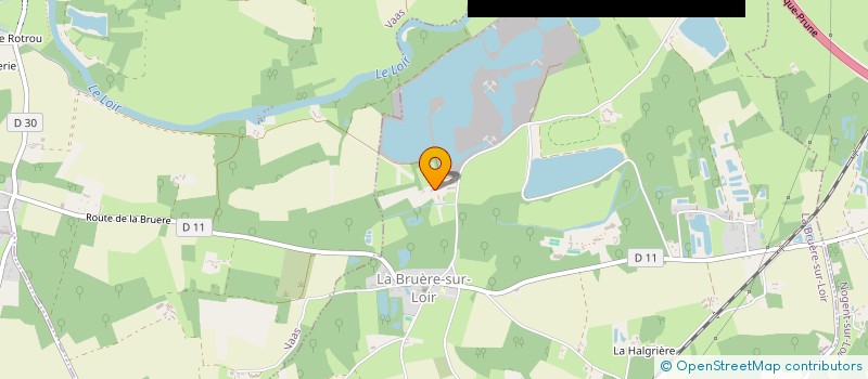 localisation de l'entreprise LEADING PRACTICE  LA BRUERE-SUR-LOIR